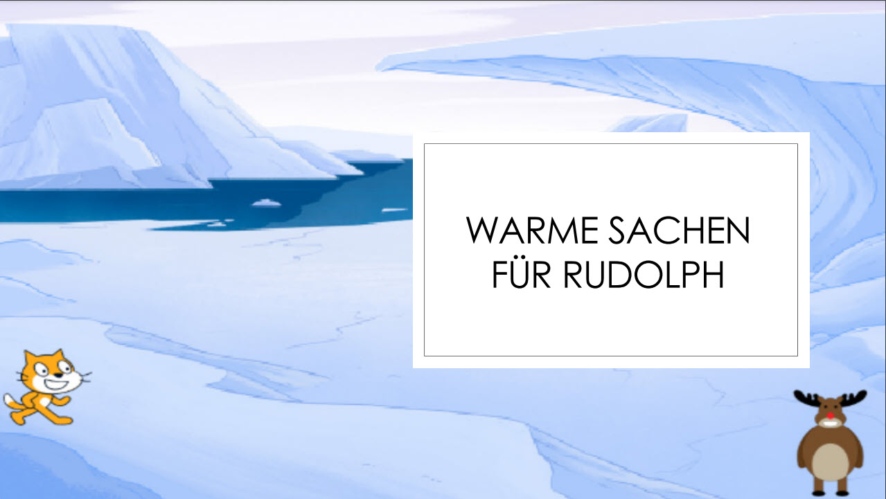 Warme Sachen für Rudolph